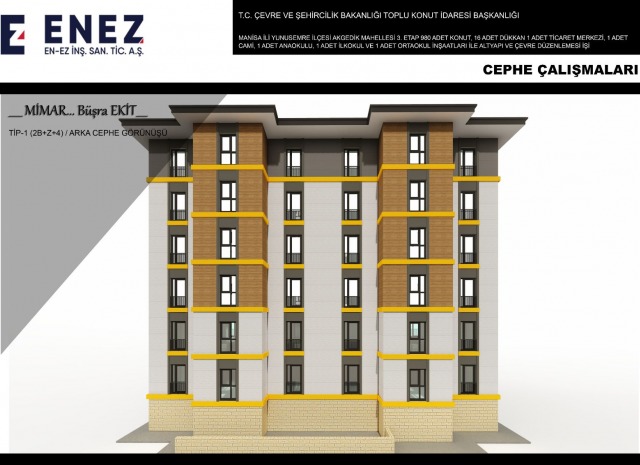 MANİSA AKGEDİK TOKİ 1002 KONUT PROJESİ