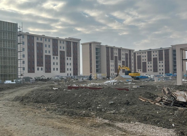 ESKİŞEHİR GENÇLİK VE SPOR BAKANLIGI 1500 YATAKLI YURT ŞANTİYESİ